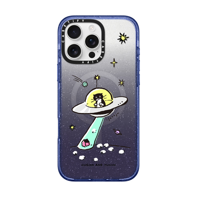 Chocolateye x CASETiFY iPhone 16 Pro Max ケース Cat,Animal Glitter Indigo インパクトケース MagSafe対応 MODAERI IN UFO Back to School Chocolateye x CASETiFY iPhone 16 Pro Max ケース Cat,Animal Glitter Indigo インパクトケース MagSafe対応 MODAERI IN UFO Back to School
