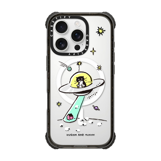 Chocolateye x CASETiFY iPhone 16 Pro Case Black ウルトラ インパクトケース MagSafe 対応 MODAERI IN UFO Chocolateye x CASETiFY iPhone 16 Pro Case Black ウルトラ インパクトケース MagSafe 対応 MODAERI IN UFO