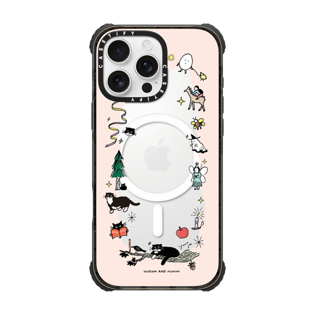 Chocolateye x CASETiFY iPhone 16 Pro Max Case Black ウルトラ インパクトケース MagSafe 対応 small friends Chocolateye x CASETiFY iPhone 16 Pro Max Case Black ウルトラ インパクトケース MagSafe 対応 small friends