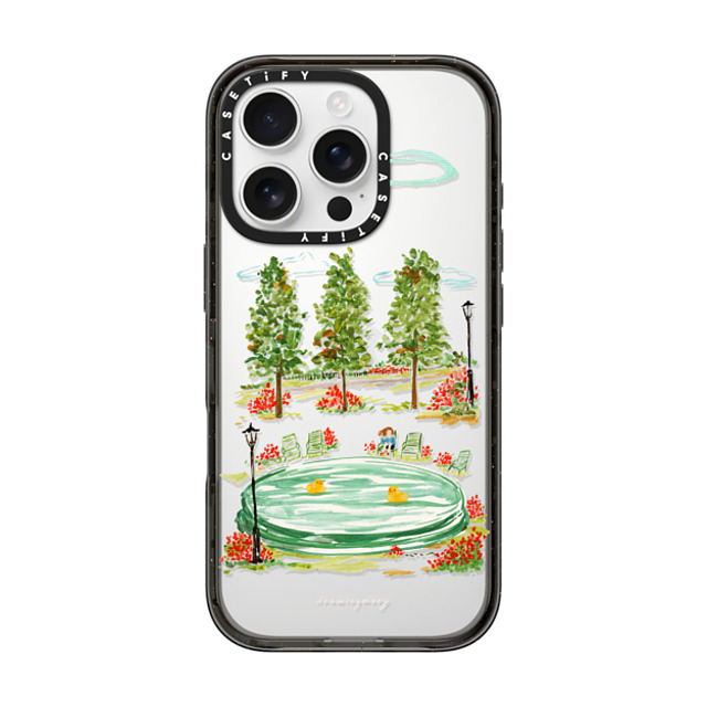 DRAWINGMARY x CASETiFY iPhone 16 Pro ケース Cartoon ブラック インパクトケース Healing Time by drawingmary Father's Day DRAWINGMARY x CASETiFY iPhone 16 Pro ケース Cartoon ブラック インパクトケース Healing Time by drawingmary Father's Day