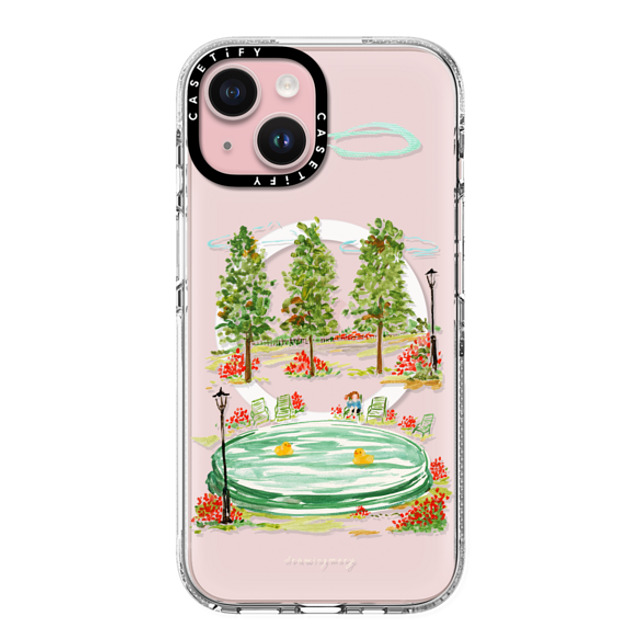 DRAWINGMARY x CASETiFY iPhone 15 ケース Cartoon クリア クリア ケース MagSafe対応 Healing Time by drawingmary Father's Day DRAWINGMARY x CASETiFY iPhone 15 ケース Cartoon クリア クリア ケース MagSafe対応 Healing Time by drawingmary Father's Day