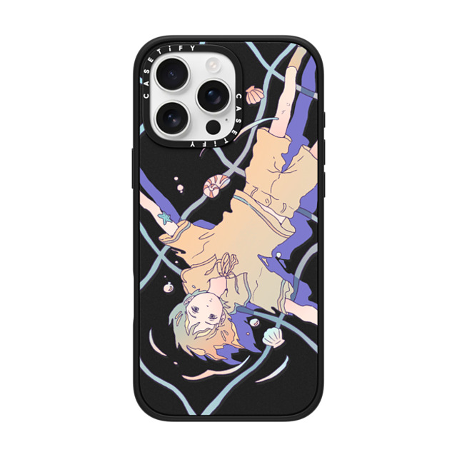 CASETiFY iPhone 16 Pro Max ケース マットブラック インパクトケース MagSafe対応 Words From Shell - A tonn hsu