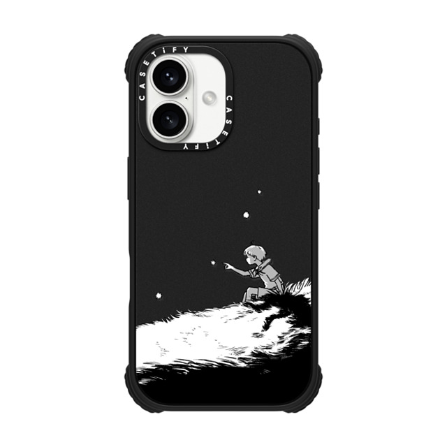 CASETiFY iPhone 16 Case Matte Black ウルトラ インパクトケース MagSafe 対応 Curious Born tonn hsu CASETiFY iPhone 16 Case Matte Black ウルトラ インパクトケース MagSafe 対応 Curious Born tonn hsu