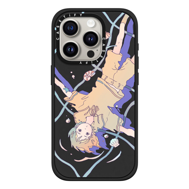 CASETiFY iPhone 15 Pro ケース マットブラック インパクトケース MagSafe対応 Words From Shell - A tonn hsu