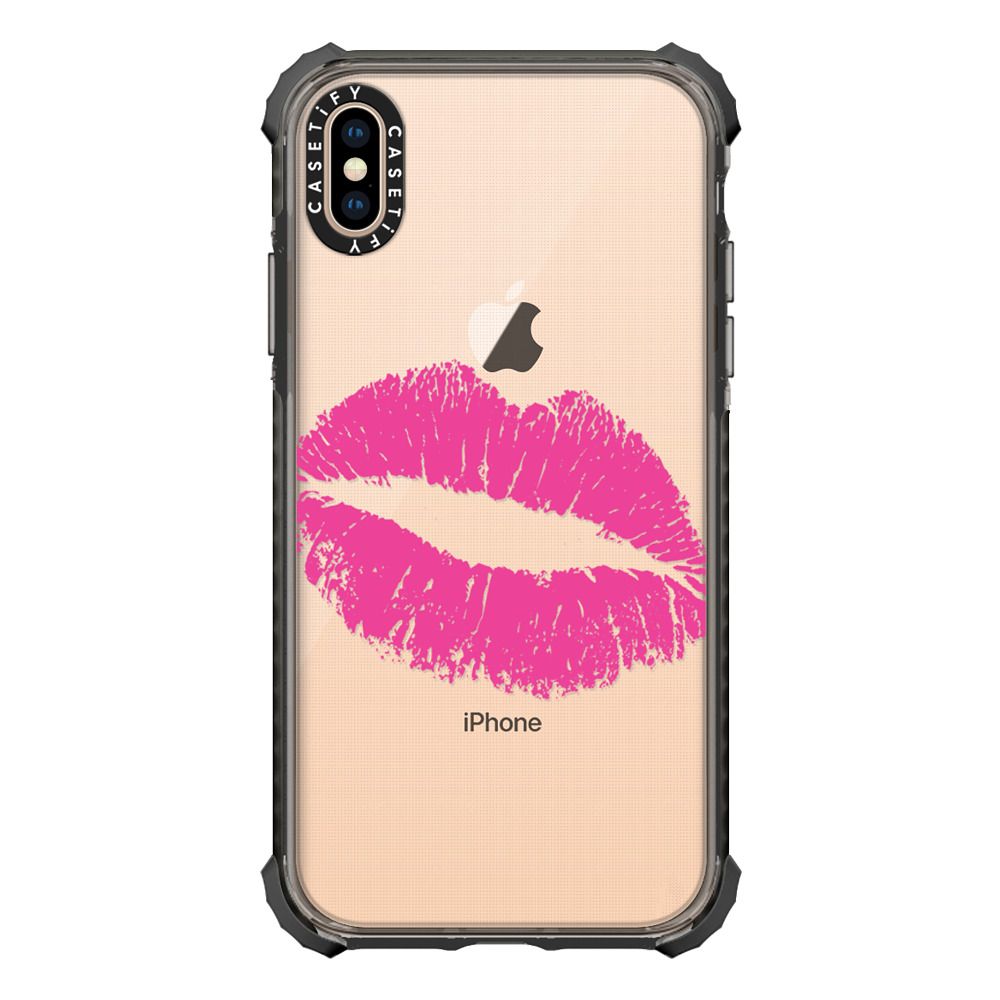 Ultra Impact iPhone XS Max Case - Hot Pink Lips