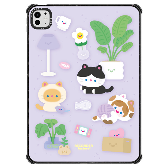 "RECORDER factory x CASETiFY iPad Pro 11" (M4) ブラック iPad インパクト ケース CELL KITTEN Father's Day" "RECORDER factory x CASETiFY iPad Pro 11" (M4) ブラック iPad インパクト ケース CELL KITTEN Father's Day"