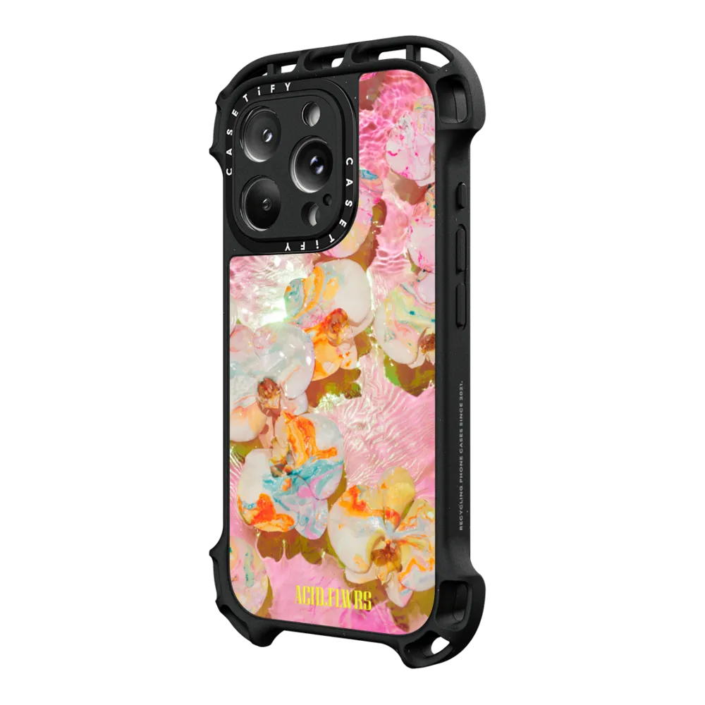 Ultra Bounce iPhone 16 Pro Max Case MagSafe Compatible - AF PINK AQUA