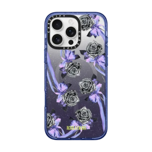 iPhone 16 Pro Max - Chrome Rose Pattern