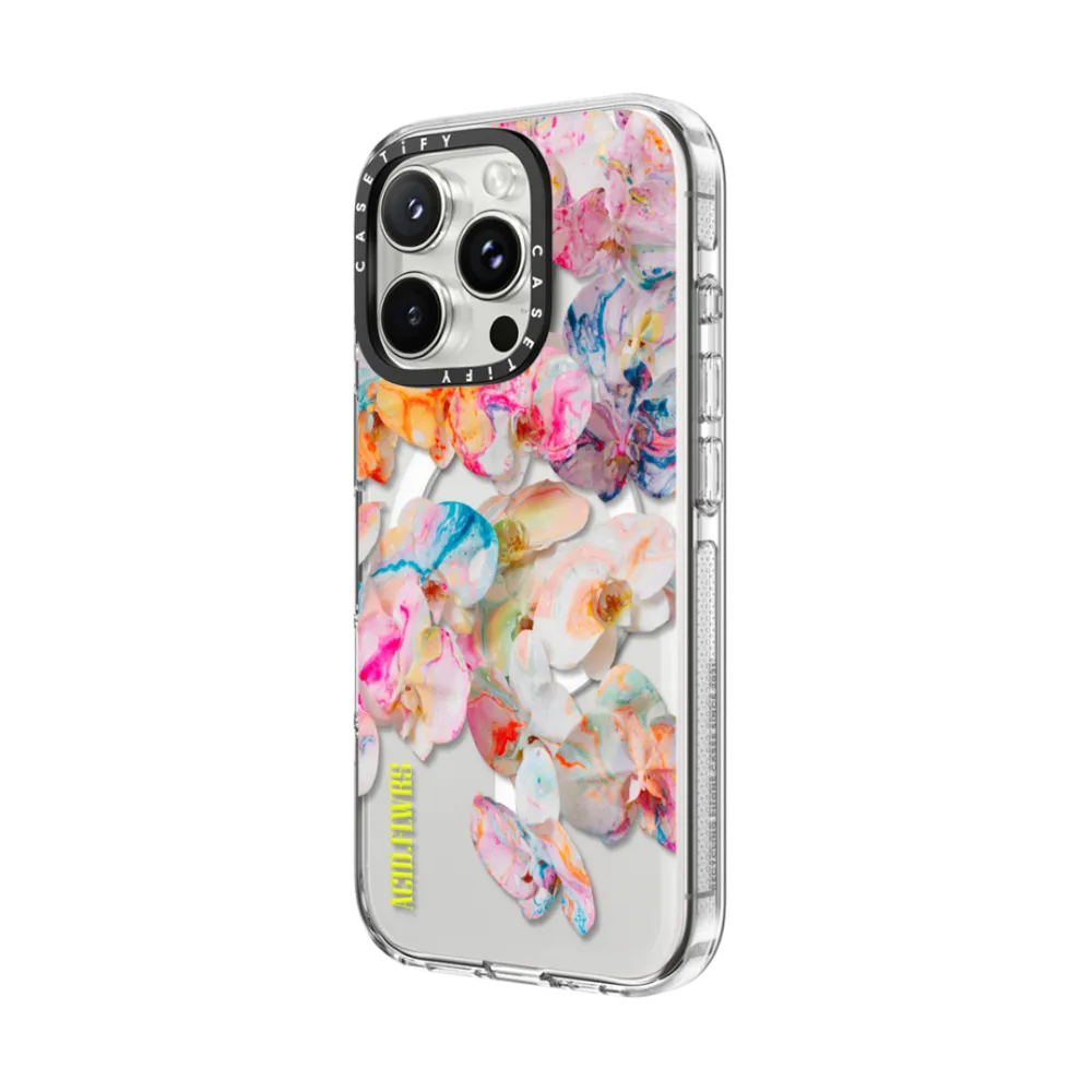 Clear iPhone 16 Pro Case MagSafe Compatible - AF DREAM FLWRS
