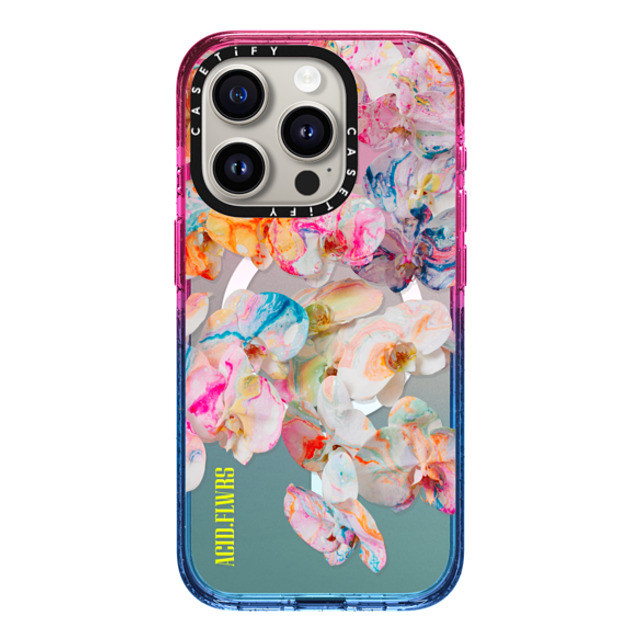 Acid Flwrs x CASETiFY iPhone 15 Pro ケース Floral Cotton Candy インパクトケース MagSafe対応 AF DREAM FLWRS Back to School Acid Flwrs x CASETiFY iPhone 15 Pro ケース Floral Cotton Candy インパクトケース MagSafe対応 AF DREAM FLWRS Back to School