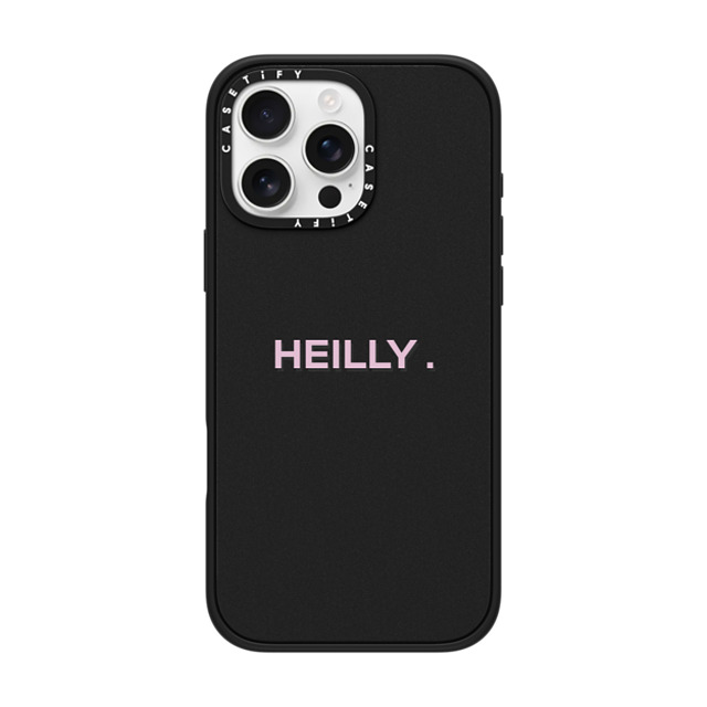 CASETiFY iPhone 16 Pro Max ケース マットブラック インパクトケース Custom Case - heilly.