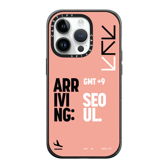 CASETiFY iPhone 14 Pro ケース マットブラック インパクトケース MagSafe対応 ARR - SEOUL park seohyeon