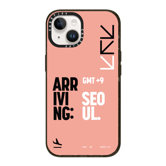 CASETiFY iPhone 14 ケース ブラック インパクトケース ARR - SEOUL park seohyeon