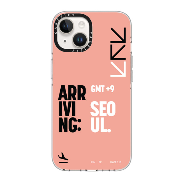 CASETiFY iPhone 14 ケース クリア クリア ケース MagSafe対応 ARR - SEOUL park seohyeon