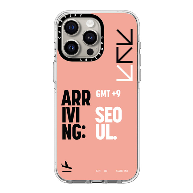 CASETiFY iPhone 15 Pro Max ケース クリア クリア ケース MagSafe対応 ARR - SEOUL park seohyeon