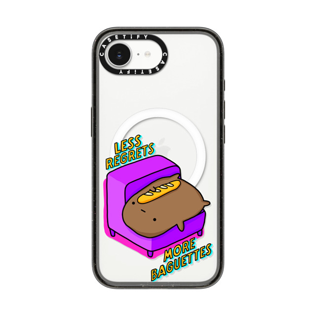 sad potato club x CASETiFY iPhone 16e Case Cartoon Black Impact Case MagSafe Compatible less regrets, more baguettes Back to School sad potato club x CASETiFY iPhone 16e Case Cartoon Black Impact Case MagSafe Compatible less regrets, more baguettes Back to School