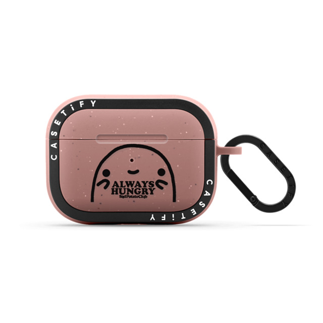 sad potato club x CASETiFY AirPods Pro 2 Cartoon,Food Matte Dusty Rose バウンス ケース no thoughts only hunger Back to School sad potato club x CASETiFY AirPods Pro 2 Cartoon,Food Matte Dusty Rose バウンス ケース no thoughts only hunger Back to School