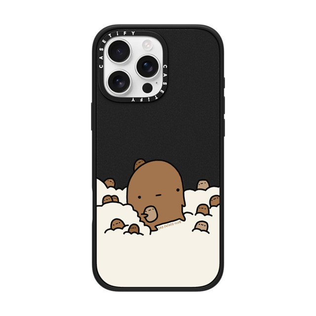 sad potato club x CASETiFY iPhone 16 Pro Max ケース Cartoon,Cloud マットブラック インパクトケース MagSafe対応 in the clouds by sad potato club Father's Day sad potato club x CASETiFY iPhone 16 Pro Max ケース Cartoon,Cloud マットブラック インパクトケース MagSafe対応 in the clouds by sad potato club Father's Day