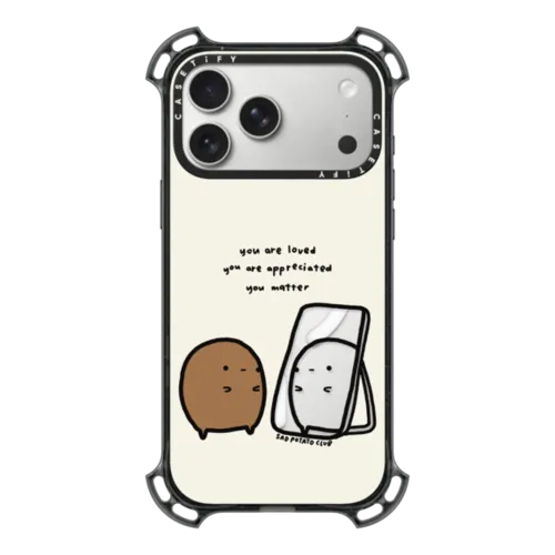 iPhone 17 Pro Max - you matter mirror case by sad potato club