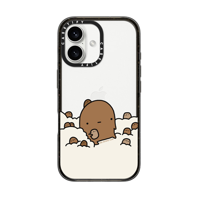 sad potato club x CASETiFY iPhone 16 ケース Cartoon,Cloud ブラック インパクトケース in the clouds by sad potato club Father's Day sad potato club x CASETiFY iPhone 16 ケース Cartoon,Cloud ブラック インパクトケース in the clouds by sad potato club Father's Day