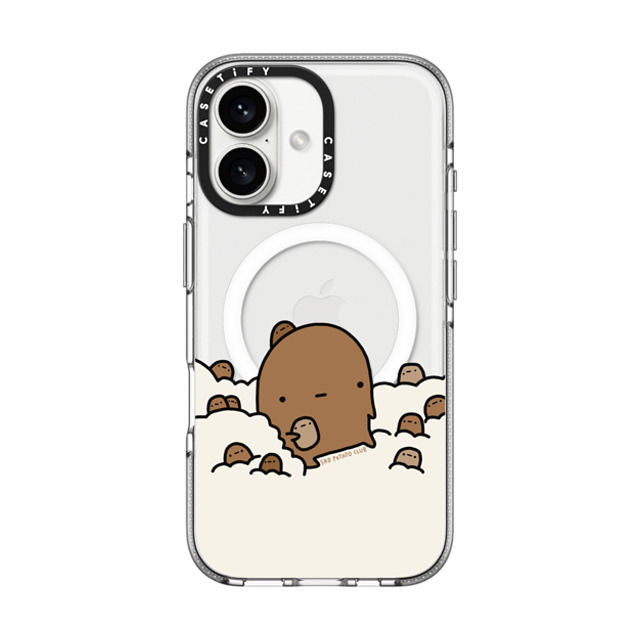 sad potato club x CASETiFY iPhone 16 Case Cartoon,Cloud Clear Clear Case MagSafe Compatible in the clouds by sad potato club Father's Day sad potato club x CASETiFY iPhone 16 Case Cartoon,Cloud Clear Clear Case MagSafe Compatible in the clouds by sad potato club Father's Day