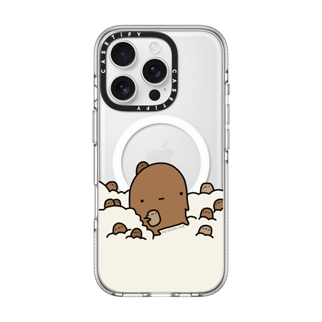 sad potato club x CASETiFY iPhone 16 Pro ケース Cartoon,Cloud クリア クリア ケース MagSafe対応 in the clouds by sad potato club Father's Day sad potato club x CASETiFY iPhone 16 Pro ケース Cartoon,Cloud クリア クリア ケース MagSafe対応 in the clouds by sad potato club Father's Day