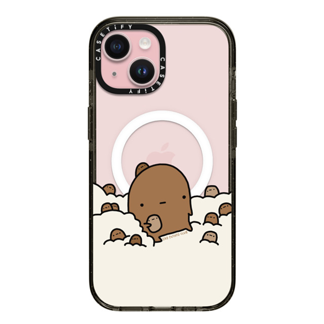 sad potato club x CASETiFY iPhone 15 ケース Cartoon,Cloud ブラック インパクトケース MagSafe対応 in the clouds by sad potato club Father's Day sad potato club x CASETiFY iPhone 15 ケース Cartoon,Cloud ブラック インパクトケース MagSafe対応 in the clouds by sad potato club Father's Day