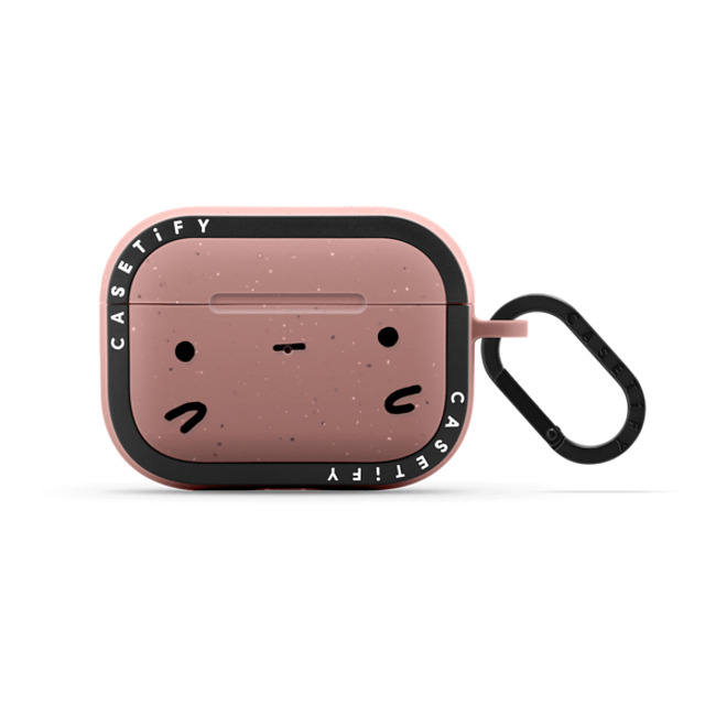 sad potato club x CASETiFY AirPods Pro 2 Matte Dusty Rose バウンス ケース sad potato face by sad potato club