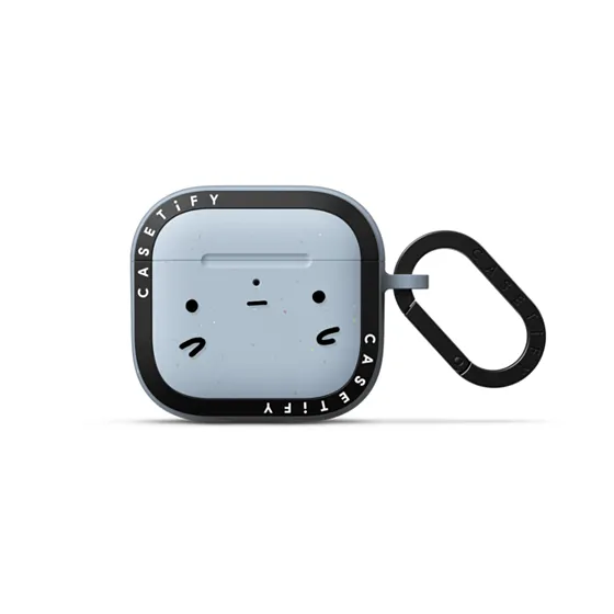 Strap Card - Light Grey + Black D-ring
