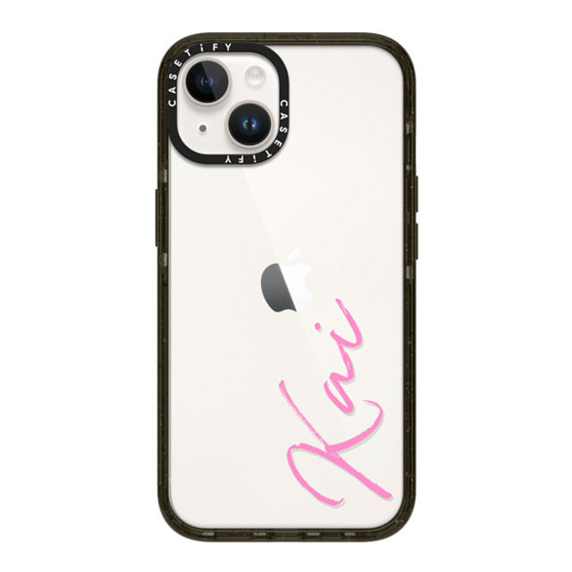 CASETiFY iPhone 14 ケース ブラック インパクトケース Custom Case - Kai