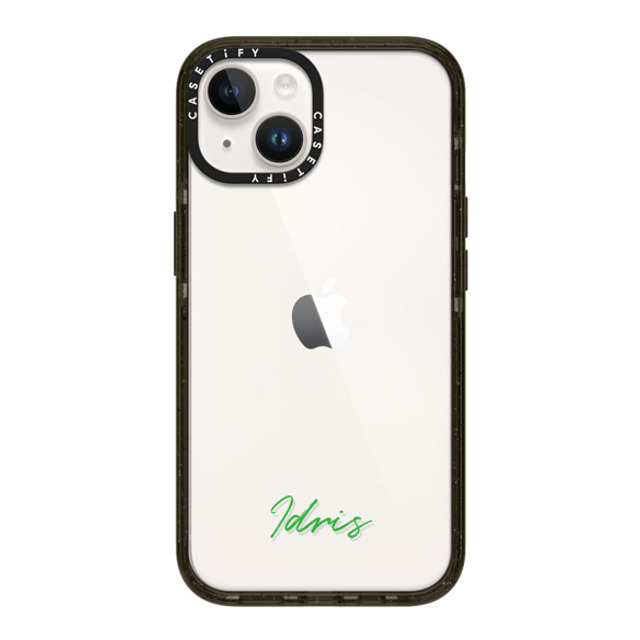 CASETiFY iPhone 14 ケース ブラック インパクトケース Custom Case - Idris