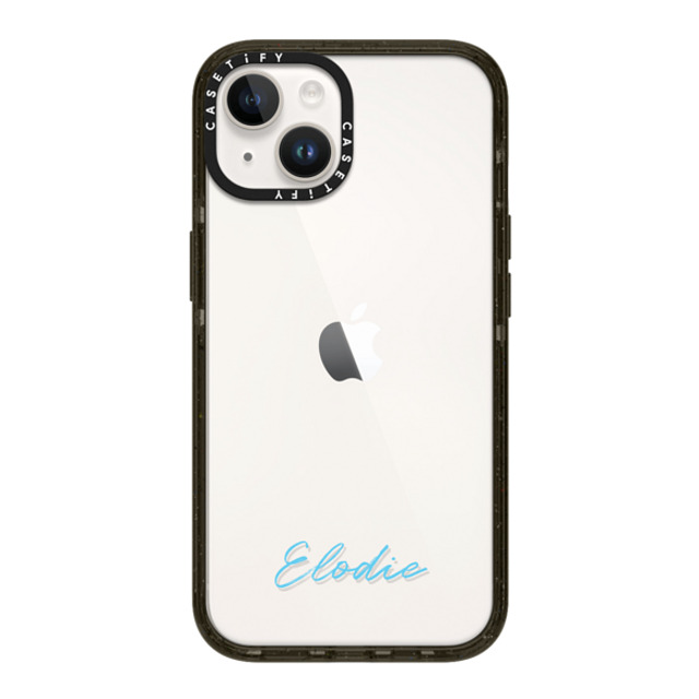 CASETiFY iPhone 14 ケース ブラック インパクトケース Custom Case - Elodie