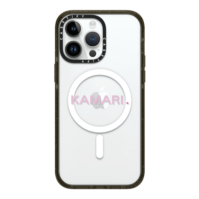 CASETiFY iPhone 14 Pro Max ケース ブラック インパクトケース MagSafe対応 Custom Case - Kamari.