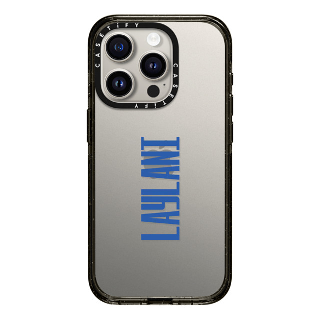 CASETiFY iPhone 15 Pro ケース ブラック インパクトケース Custom Case - Laylani