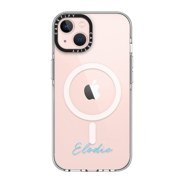 CASETiFY iPhone 13 ケース クリア クリア ケース MagSafe対応 Custom Case - Elodie