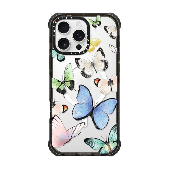 Maja Tomlijanovic x CASETiFY iPhone 16 Pro Max ケース Butterfly ブラック ウルトラ インパクトケース MagSafe 対応 Butterflies Father's Day Maja Tomlijanovic x CASETiFY iPhone 16 Pro Max ケース Butterfly ブラック ウルトラ インパクトケース MagSafe 対応 Butterflies Father's Day