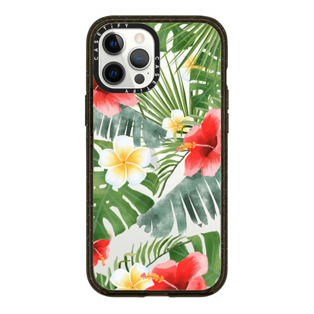 Maja Tomlijanovic x CASETiFY iPhone 12 Pro Max Case Sticker,Floral Black Impact Case tropical vibe (transparent) Father's Day Maja Tomlijanovic x CASETiFY iPhone 12 Pro Max Case Sticker,Floral Black Impact Case tropical vibe (transparent) Father's Day