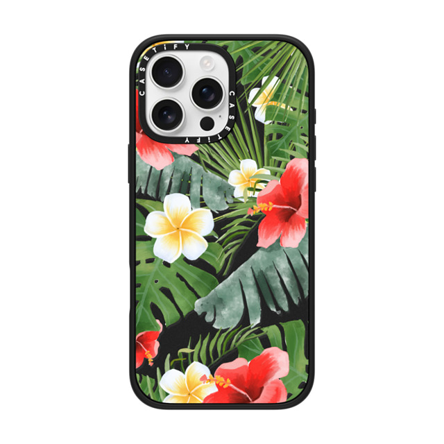 Maja Tomlijanovic x CASETiFY iPhone 16 Pro Max Case Sticker,Floral マットブラック Impact Case MagSafe Compatible tropical vibe (transparent) Mother's Day Maja Tomlijanovic x CASETiFY iPhone 16 Pro Max Case Sticker,Floral マットブラック Impact Case MagSafe Compatible tropical vibe (transparent) Mother's Day