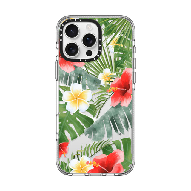 Maja Tomlijanovic x CASETiFY iPhone 16 Pro Max ケース Sticker,Floral クリア クリア ケース MagSafe対応 tropical vibe (transparent) Father's Day Maja Tomlijanovic x CASETiFY iPhone 16 Pro Max ケース Sticker,Floral クリア クリア ケース MagSafe対応 tropical vibe (transparent) Father's Day