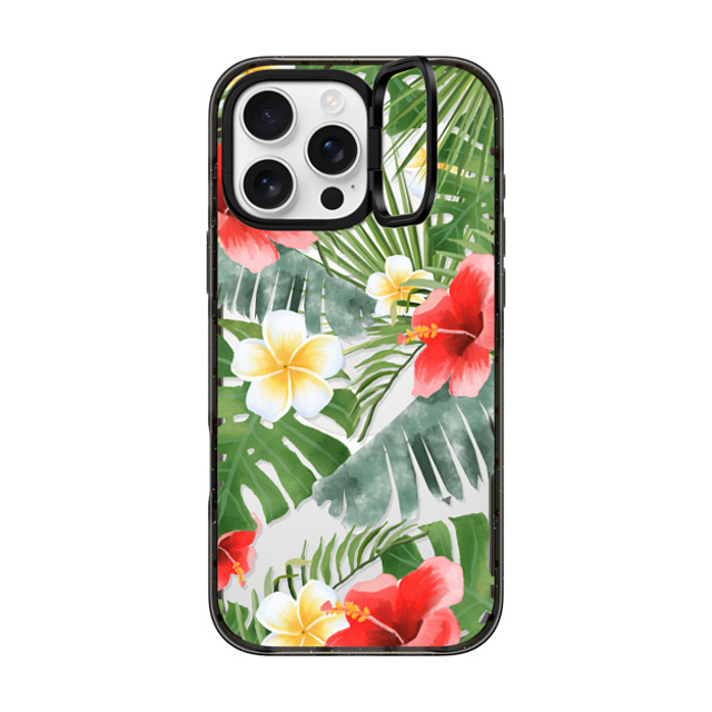 Maja Tomlijanovic x CASETiFY iPhone 16 Pro Max Case Sticker,Floral Black インパクトリングスタンドケース MagSafe対応 tropical vibe (transparent) Mother's Day Maja Tomlijanovic x CASETiFY iPhone 16 Pro Max Case Sticker,Floral Black インパクトリングスタンドケース MagSafe対応 tropical vibe (transparent) Mother's Day