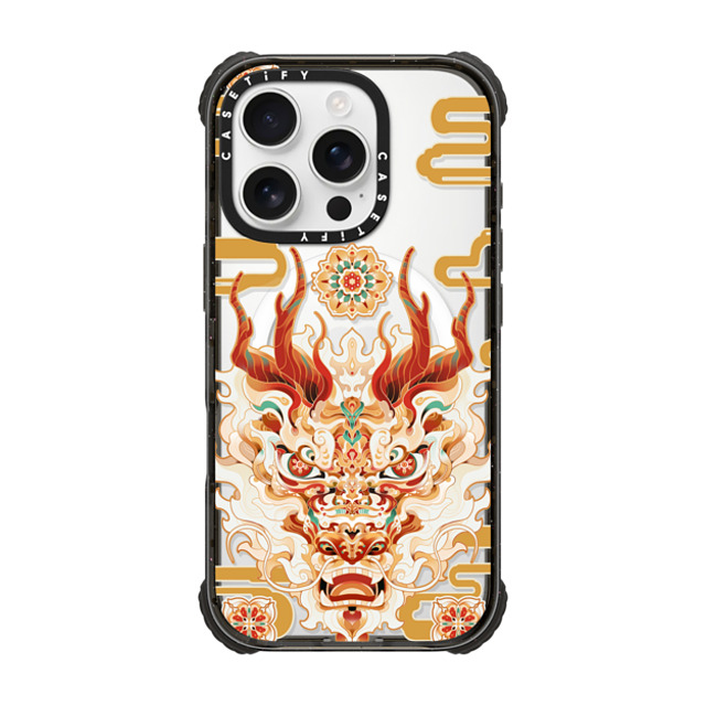 CASETiFY iPhone 16 Pro Case Black ウルトラ インパクトケース MagSafe 対応 Dragon Awakening CASETiFY iPhone 16 Pro Case Black ウルトラ インパクトケース MagSafe 対応 Dragon Awakening