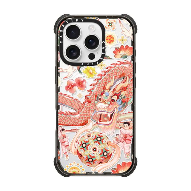 CASETiFY iPhone 16 Pro Case Black ウルトラ インパクトケース MagSafe 対応 Dragon Dragon Dance CASETiFY iPhone 16 Pro Case Black ウルトラ インパクトケース MagSafe 対応 Dragon Dragon Dance
