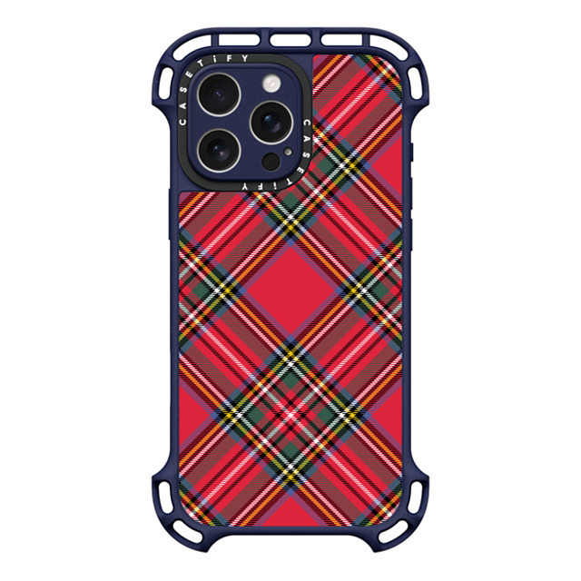 CASETiFY iPhone 16 Pro Max Case インディゴ ウルトラ バウンスケース MagSafe対応 クリスマス Red & Green Gingham Plaid Pattern (Diagonal) CASETiFY iPhone 16 Pro Max Case インディゴ ウルトラ バウンスケース MagSafe対応 クリスマス Red & Green Gingham Plaid Pattern (Diagonal)