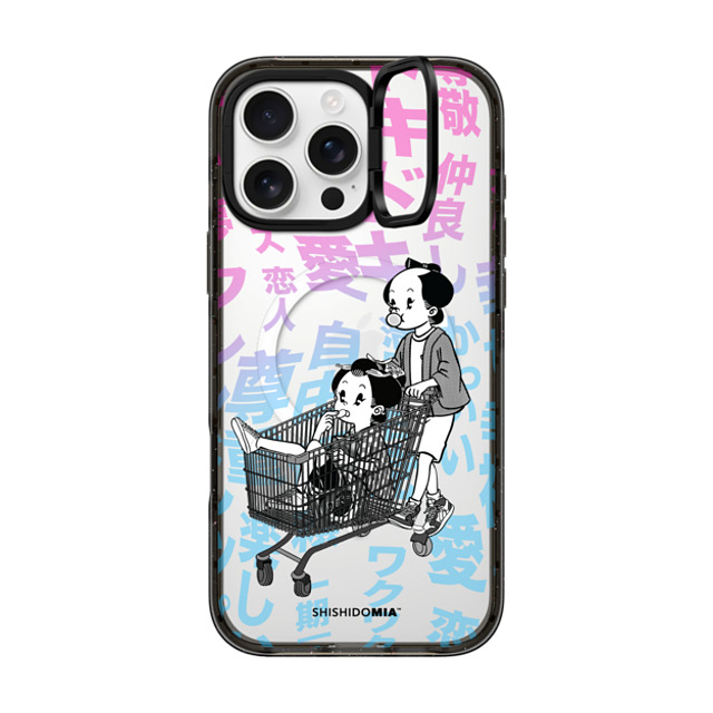 Shishidomia x CASETiFY iPhone 16 Pro Max Case Cartoon,Anime Black インパクトリングスタンドケース MagSafe対応 Supermarket by Shishidomia Father's Day Shishidomia x CASETiFY iPhone 16 Pro Max Case Cartoon,Anime Black インパクトリングスタンドケース MagSafe対応 Supermarket by Shishidomia Father's Day