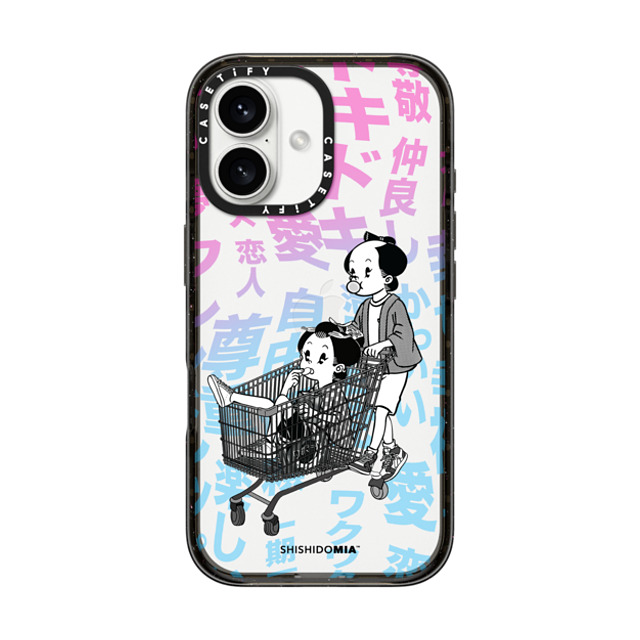 Shishidomia x CASETiFY iPhone 16 Case Cartoon,Anime Black インパクトケース Supermarket by Shishidomia Father's Day Shishidomia x CASETiFY iPhone 16 Case Cartoon,Anime Black インパクトケース Supermarket by Shishidomia Father's Day