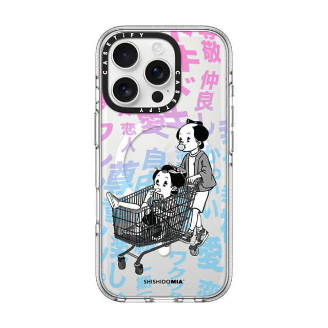 Shishidomia x CASETiFY iPhone 16 Pro Case Cartoon,Anime クリア クリア ケース MagSafe対応 Supermarket by Shishidomia Father's Day Shishidomia x CASETiFY iPhone 16 Pro Case Cartoon,Anime クリア クリア ケース MagSafe対応 Supermarket by Shishidomia Father's Day