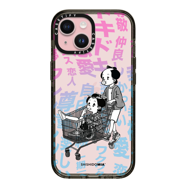 Shishidomia x CASETiFY iPhone 15 Case Cartoon,Anime Black インパクトケース Supermarket by Shishidomia Father's Day Shishidomia x CASETiFY iPhone 15 Case Cartoon,Anime Black インパクトケース Supermarket by Shishidomia Father's Day