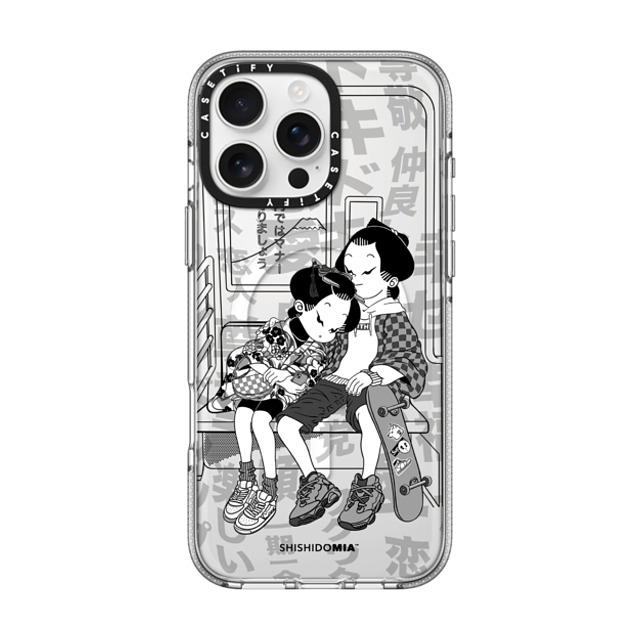 Shishidomia x CASETiFY iPhone 16 Pro Max Case Cartoon,Anime クリア クリア ケース MagSafe対応 Daydreaming by Shishidomia Father's Day Shishidomia x CASETiFY iPhone 16 Pro Max Case Cartoon,Anime クリア クリア ケース MagSafe対応 Daydreaming by Shishidomia Father's Day