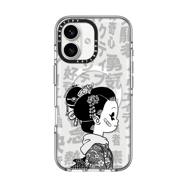Shishidomia x CASETiFY iPhone 16 Case Cartoon,Anime Clear Clear Case MagSafe Compatible Looking Forward by Shishidomia Father's Day Shishidomia x CASETiFY iPhone 16 Case Cartoon,Anime Clear Clear Case MagSafe Compatible Looking Forward by Shishidomia Father's Day