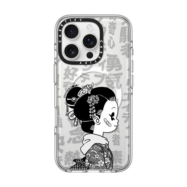 Shishidomia x CASETiFY iPhone 16 Pro Case Cartoon,Anime Clear Clear Case MagSafe Compatible Looking Forward by Shishidomia Mother's Day Shishidomia x CASETiFY iPhone 16 Pro Case Cartoon,Anime Clear Clear Case MagSafe Compatible Looking Forward by Shishidomia Mother's Day